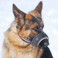 Royal Nappa Leather Dog Muzzle - German Shepherd Royal Nappa Leather Dog Muzzle - German Shepherd
